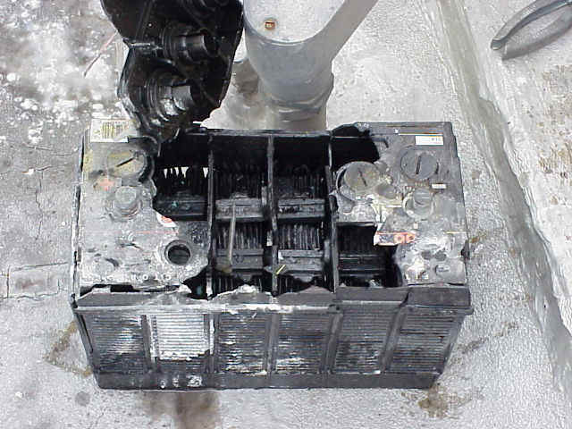 Golf Cart Battery Blow Up