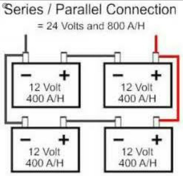 Connecting Batteries in Series Parallel