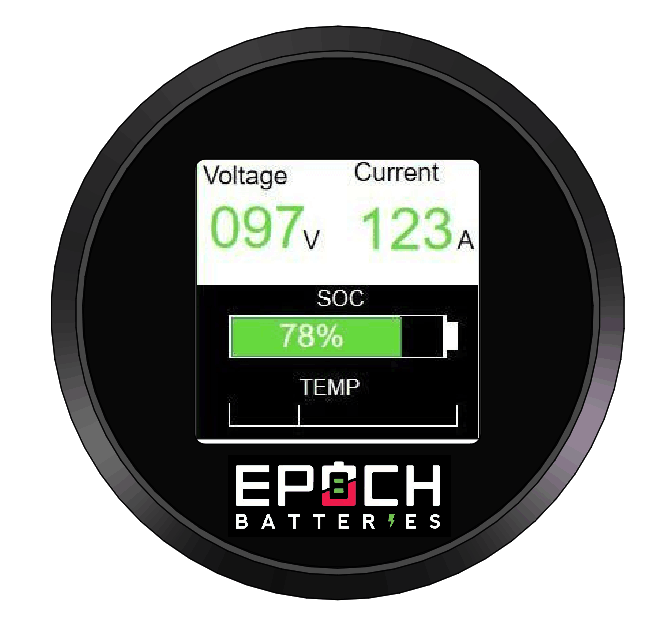 Epoch 48V 100Ah Lithium (LiFePO4) Golf Cart Battery - Complete Kit