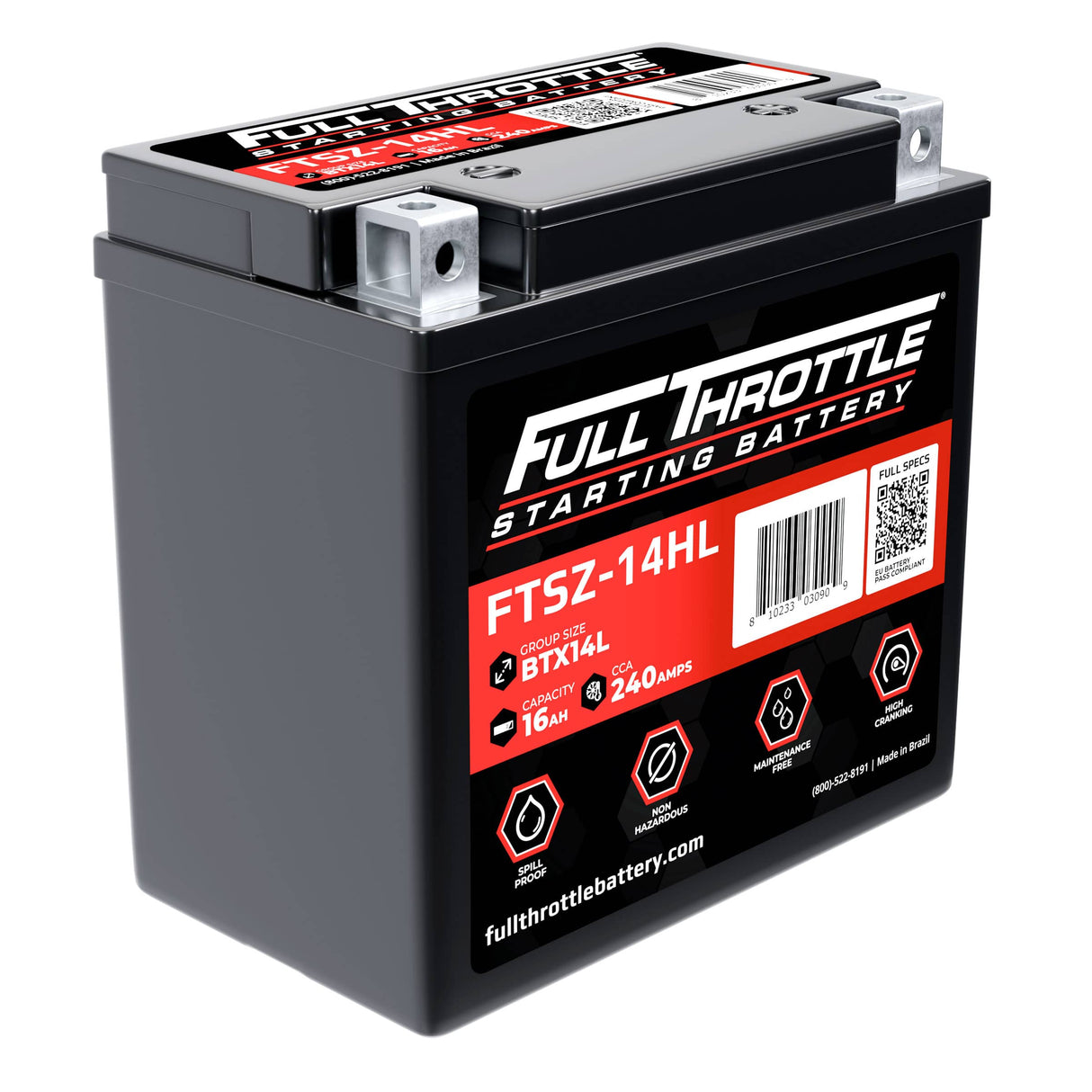 Full Throttle FTSZ-14HL