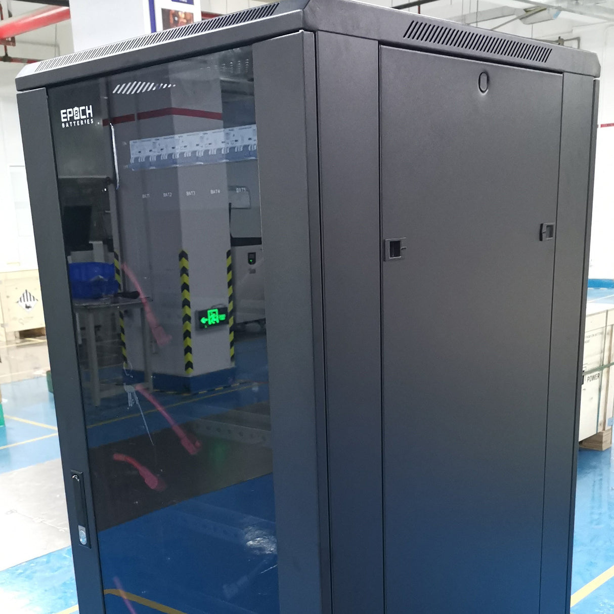 Epoch 30.72kWh Lithium Server Rack Battery Kit with Cabinet Pre-Assembled