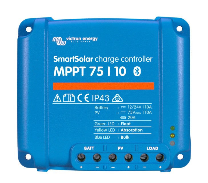 Victron Energy SmartSolar 75/10 MPPT Charge Controller With Bluetooth