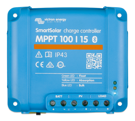 Victron Energy SmartSolar 100/15 MPPT Charge Controller With Bluetooth