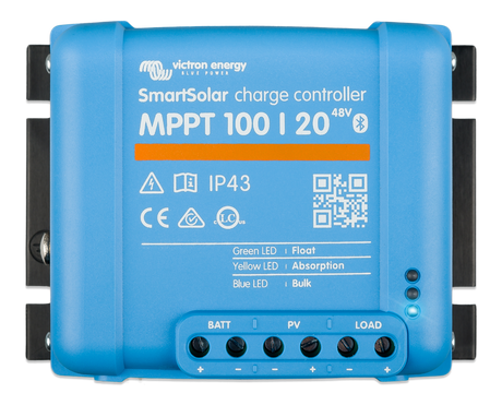 Victron Energy SmartSolar 100/20 MPPT Charge Controller With Bluetooth