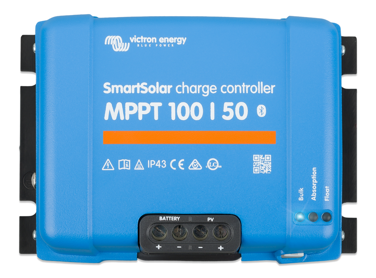 Victron Energy SmartSolar 100/50 MPPT Charge Controller With Bluetooth