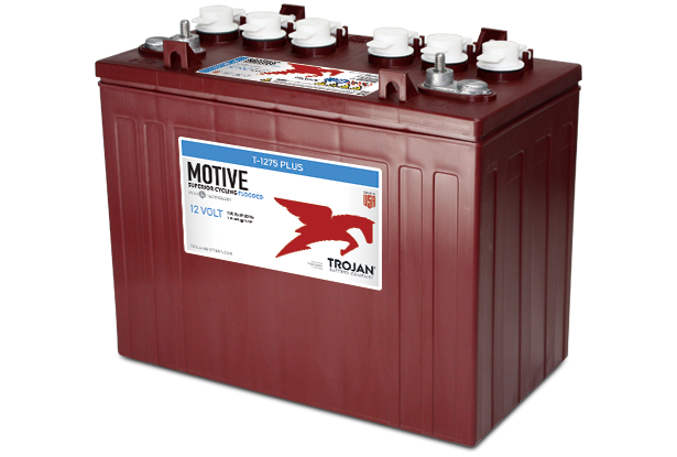 Trojan T-1275 Flooded Lead Acid Battery GC12