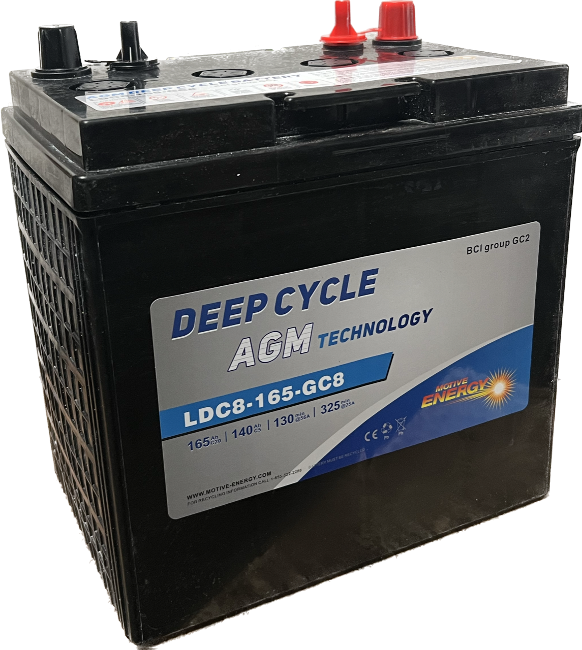 Leoch LDC8v-165 – Buy Batteries Online at Deep Cycle Battery Store