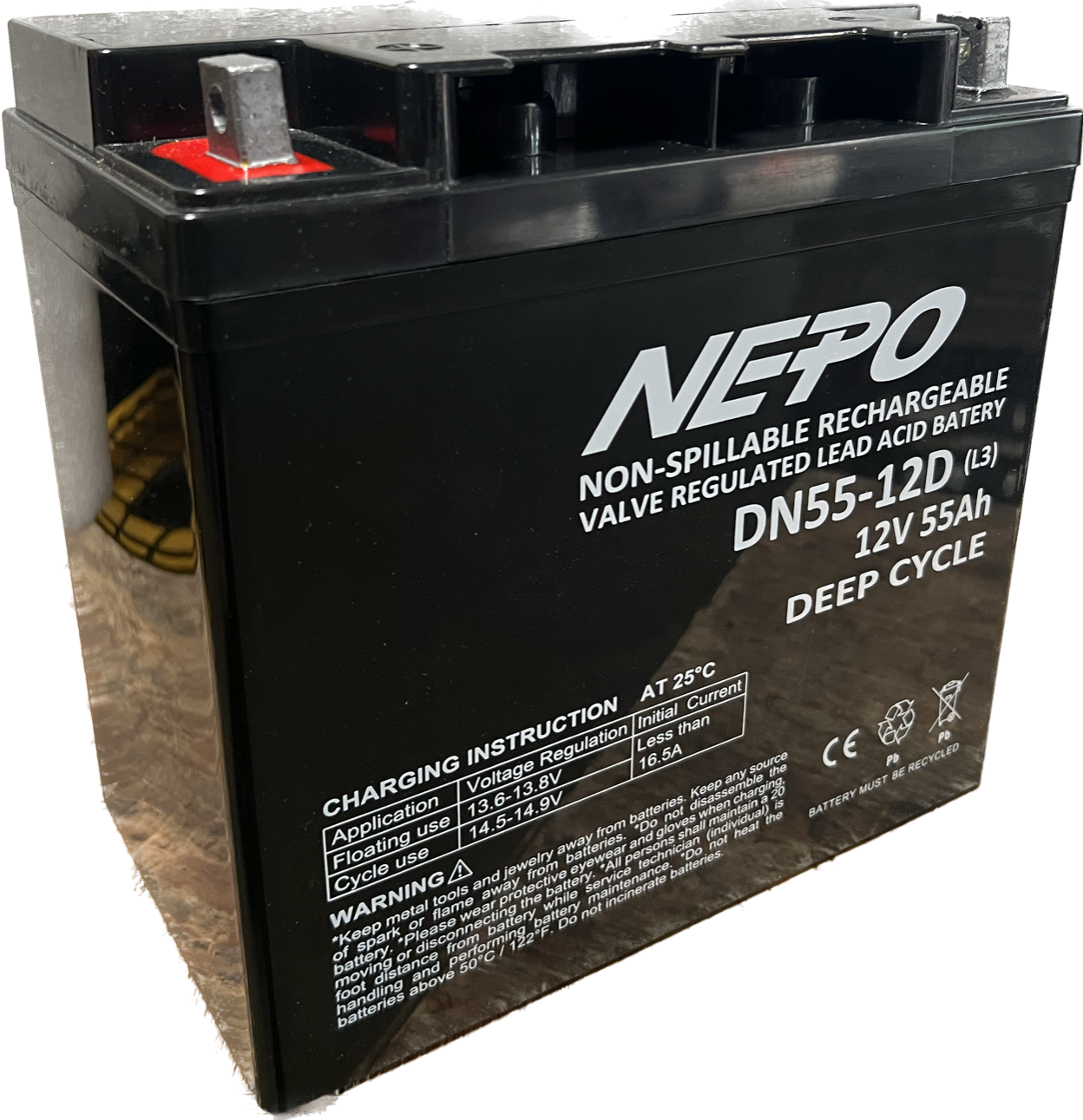 Nepo DN 55-12 – Buy Batteries Online at Deep Cycle Battery Store