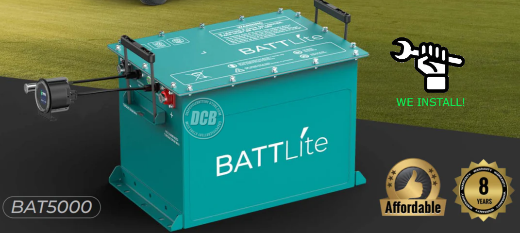 BATTLite 48 Volt 100Ah Lithium Golf Cart Battery – RP-BAT-5000