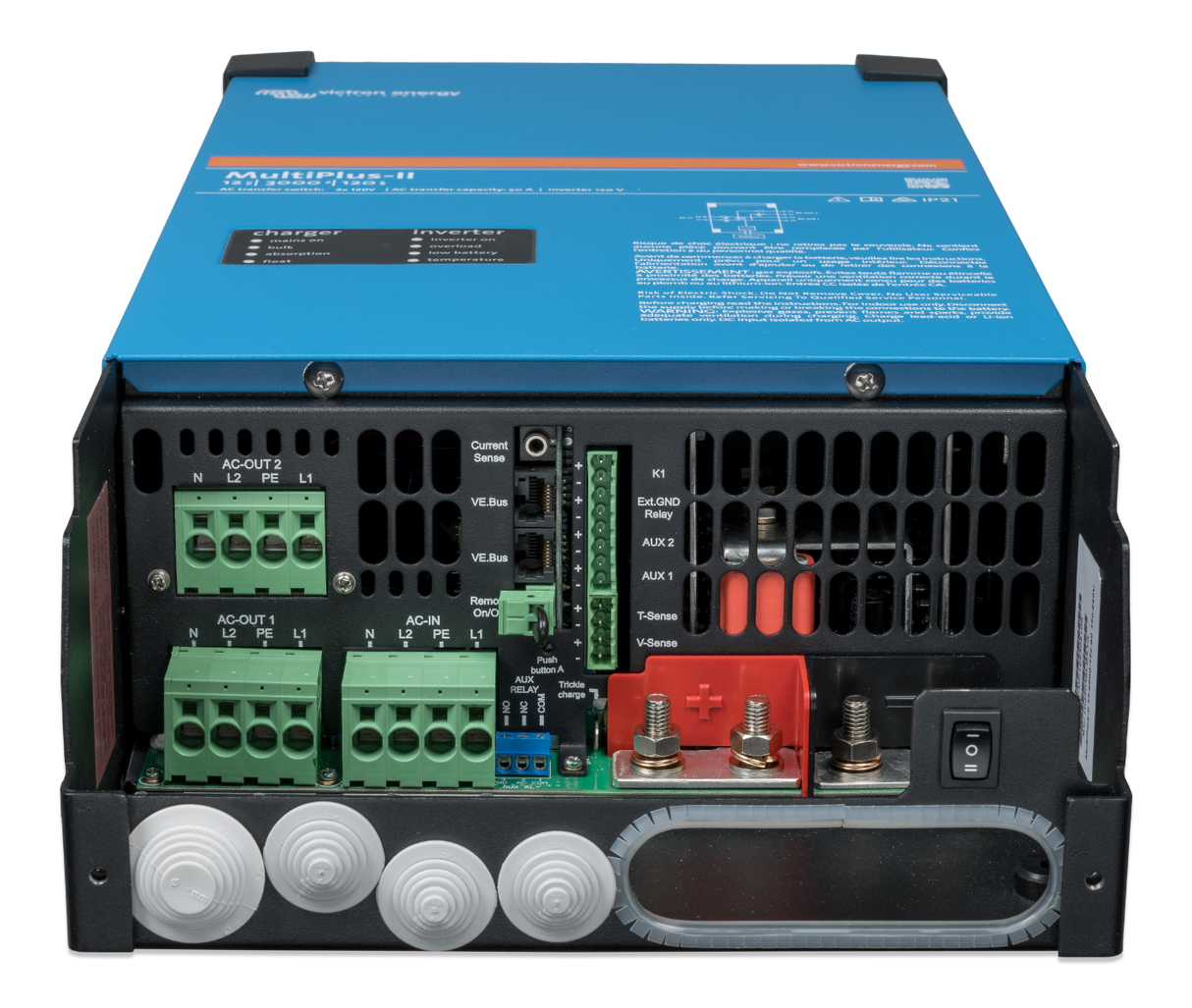 Victron Energy MultiPlus-II 12/3000 Inverter/Charger - 2 X 120V Model